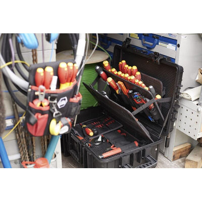 Wiha 116 Piece Electricians Tool Kit with Case, VDE Approved