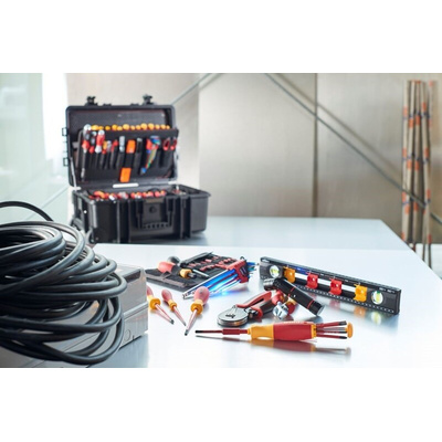 Wiha 116 Piece Electricians Tool Kit with Case, VDE Approved