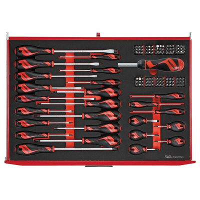 Teng Tools 1117 Piece Automotive Tool Kit Tool Kit with Foam Inlay, VDE Approved