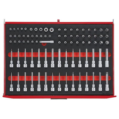 Teng Tools 1117 Piece Automotive Tool Kit Tool Kit with Foam Inlay, VDE Approved