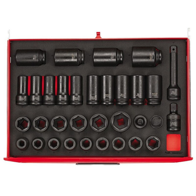 Teng Tools 1117 Piece Automotive Tool Kit Tool Kit with Foam Inlay, VDE Approved