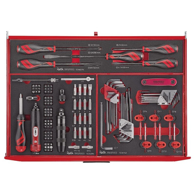Teng Tools 1117 Piece Automotive Tool Kit Tool Kit with Foam Inlay, VDE Approved