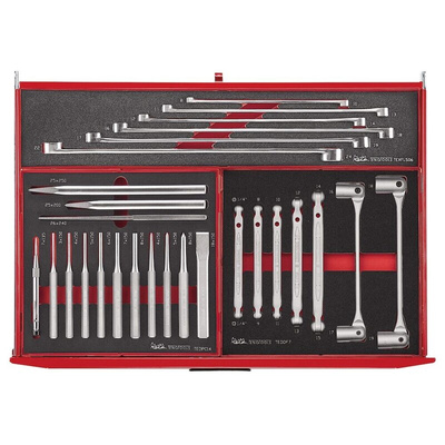 Teng Tools 1117 Piece Automotive Tool Kit Tool Kit with Foam Inlay, VDE Approved