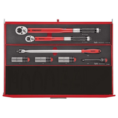 Teng Tools 1117 Piece Automotive Tool Kit Tool Kit with Foam Inlay, VDE Approved