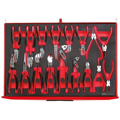 Teng Tools 1117 Piece Automotive Tool Kit Tool Kit with Foam Inlay, VDE Approved