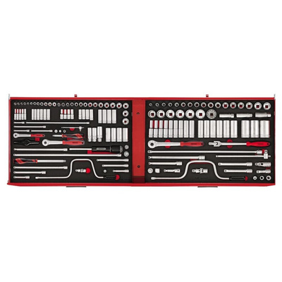 Teng Tools 1117 Piece Automotive Tool Kit Tool Kit with Foam Inlay, VDE Approved
