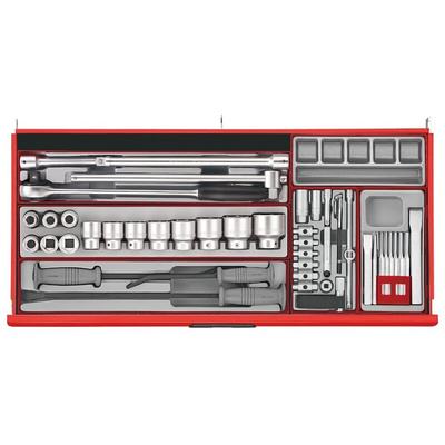 Teng Tools 1034 Piece Automotive Tool Kit Tool Kit with Foam Inlay, VDE Approved
