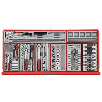 Teng Tools 1034 Piece Automotive Tool Kit Tool Kit with Foam Inlay, VDE Approved