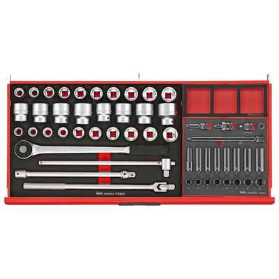 Teng Tools 846 Piece Automotive Tool Kit Tool Kit with Foam Inlay, VDE Approved