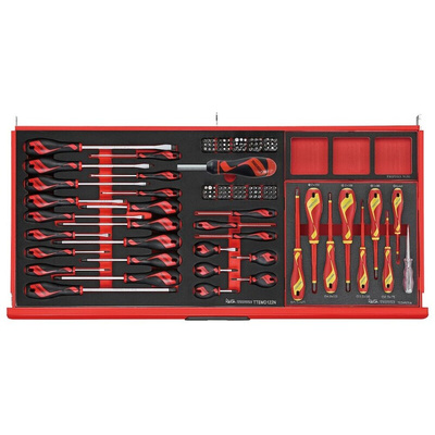 Teng Tools 846 Piece Automotive Tool Kit Tool Kit with Foam Inlay, VDE Approved