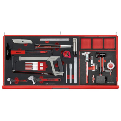 Teng Tools 846 Piece Automotive Tool Kit Tool Kit with Foam Inlay, VDE Approved