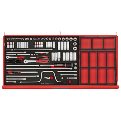 Teng Tools 846 Piece Automotive Tool Kit Tool Kit with Foam Inlay, VDE Approved