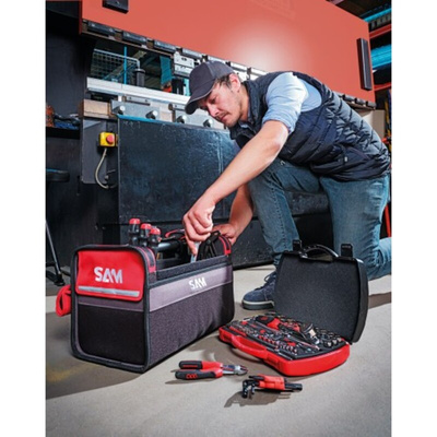 SAM 100 Piece Maintenance Tool Kit Tool Kit with Bag