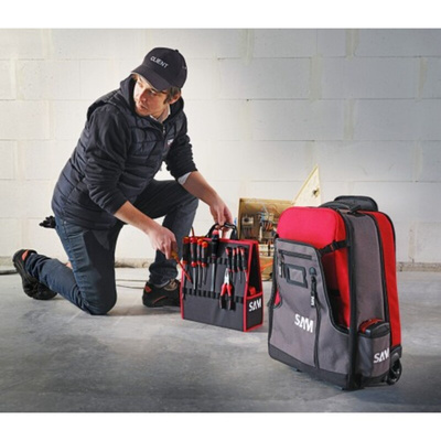SAM 100 Piece Electrician's Tool Kit Tool Kit with Bag, VDE Approved