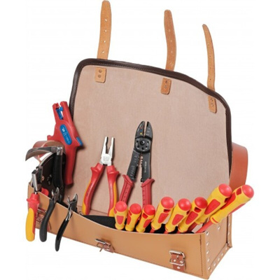 SAM 16 Piece Electrician Tool Tool Kit with Pouch, VDE Approved