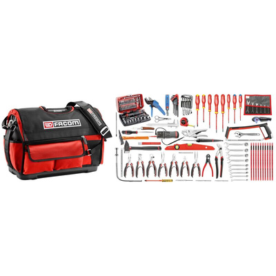 Facom 120 Piece Electronics Tool Bag Tool Case with Bag