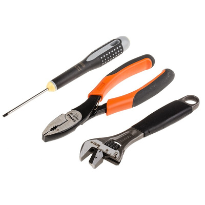 Bahco 9 Piece Electricians Tool Kit with Pouch