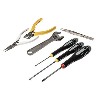Lindstrom 8 Piece Electronics Tool Kit with Pouch