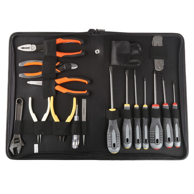 Bahco 17 Piece Electricians Tool Kit with Pouch