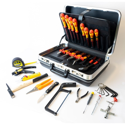 CK 33 Piece Electro-Mechanical Tool Kit with Case, VDE Approved