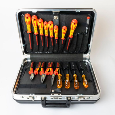 CK 38 Piece Electro-Mechanical Tool Kit with Case, VDE Approved