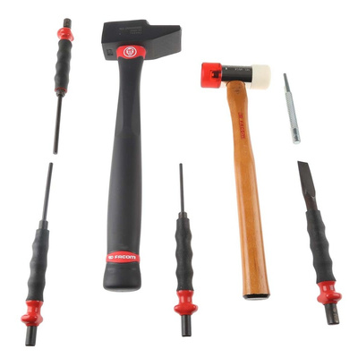 Facom 7 Piece Maintenance Tool Kit with Foam Inlay