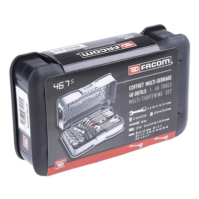 Facom 41 Piece Mechanical Tool Kit with Case