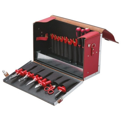 Bahco 19 Piece Electricians Tool Kit with Case, VDE Approved