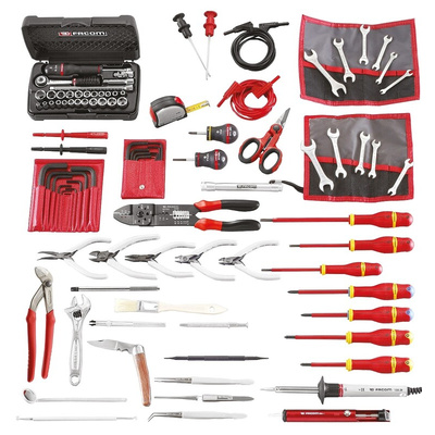 Facom 100 Piece Electricians Tool Kit with Case