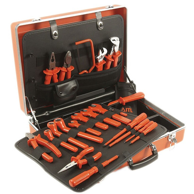 ITL Insulated Tools Ltd 20 Piece ESD Tool Kit with Case, VDE Approved