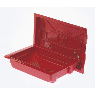 RS PRO Polystyrene Drip Tray, inner Dimensions 450 x 300 x 100mm, W 300mm, L 450mm, H 100mm