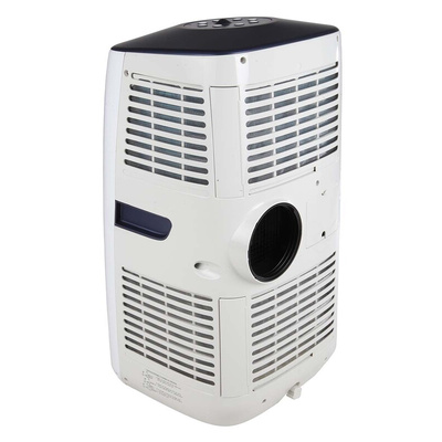 RS PRO 11500Btu/h Portable Air Conditioning Unit Type F - Schuko plug, Type G - British 3-pin