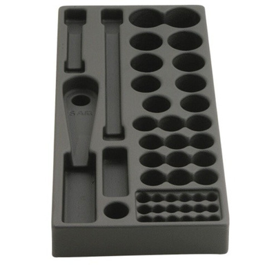 SAM ABS Tool Tray, inner Dimensions 405 x 180 x 40mm, W 180mm, L 405mm, H 40mm