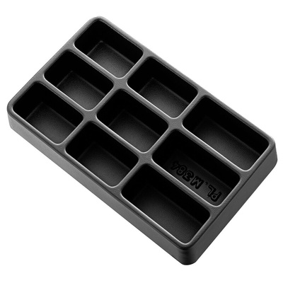 Facom Plastic Tool Tray, inner Dimensions 309 x 188 x 55mm, W 188mm, L 309mm, H 55mm
