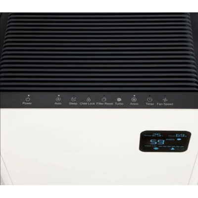 Serious HEPA Air Purifier, 58 → 67dB