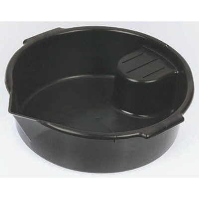 RS PRO Polyethylene Oil Drain Pan, inner Dimensions 400.0mm, W 400.0mm