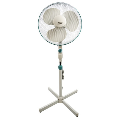 RS PRO Pedestal Fan 400mm blade diameter 3 speed 230 V with plug: Type G - British 3-pin