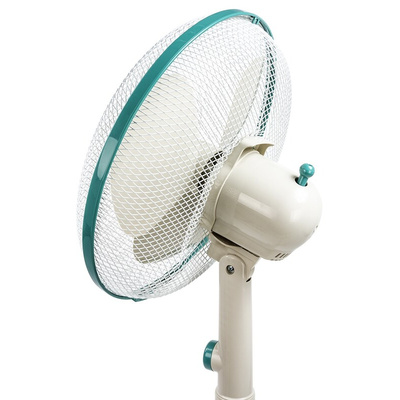 RS PRO Pedestal Fan 400mm blade diameter 3 speed 230 V with plug: Type C - European Plug