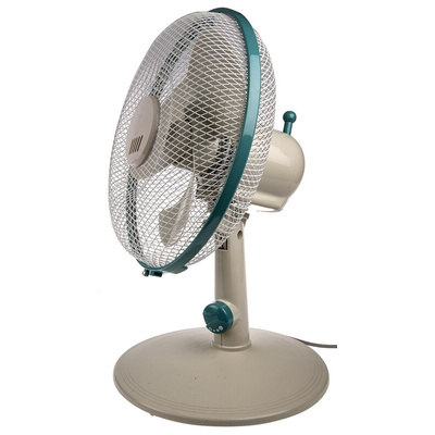 RS PRO Desk Fan 300mm blade diameter 3 speed 230 V with plug: Type G - British 3-pin