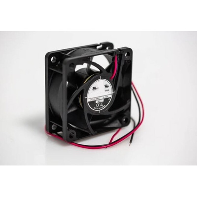 RS PRO Axial Fan, 24 V dc, DC Operation, 40.8m³/h, 3.5W, 120mA Max, 60 x 60 x 25mm