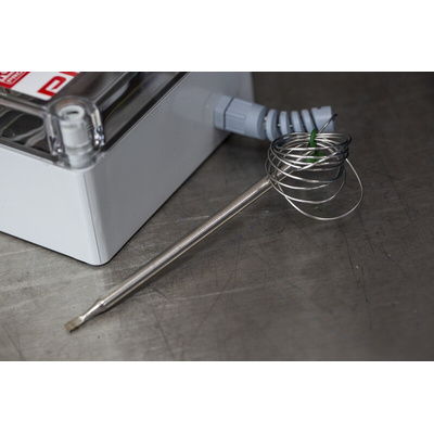 RS PRO Trace Heating Thermostat 75mm x 125mm x 125mm, 0 → +90 °C