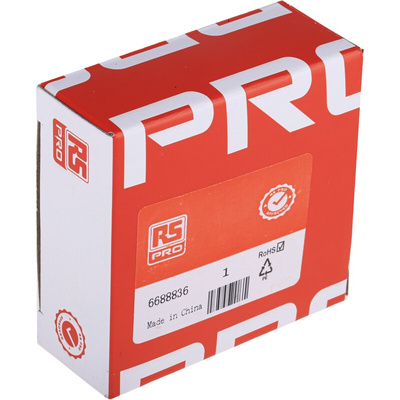 RS PRO Axial Fan, 24 V dc, DC Operation, 39.1m³/h, 3.6W, 120mA Max, 60 x 60 x 25mm