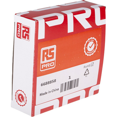 RS PRO Axial Fan, 24 V dc, DC Operation, 144.4m³/h, 5.8W, 240mA Max, 120 x 120 x 25mm