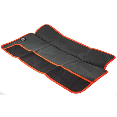 RS PRO Black Polyester Tool Roll, 650mm x 270mm