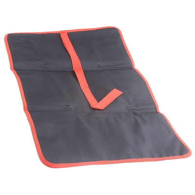 RS PRO Black Polyester Tool Roll, 580mm x 380mm