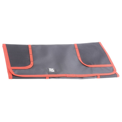 RS PRO Black Polyester Tool Roll, 580mm x 380mm