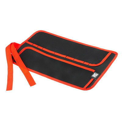 RS PRO Black Nylon Tool Roll, 380mm x 200mm