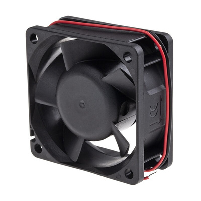 Sunon PMD Series Axial Fan, 24 V dc, DC Operation, 68m³/h, 5W, 207mA Max, 60 x 60 x 25mm