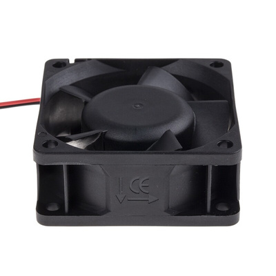 Sunon PMD Series Axial Fan, 24 V dc, DC Operation, 68m³/h, 5W, 207mA Max, 60 x 60 x 25mm