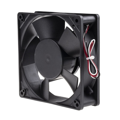 ARX CeraDyna Series Axial Fan, 24 V dc, DC Operation, 333m³/h, 20.4W, 1.7A Max, 127 x 127 x 38mm